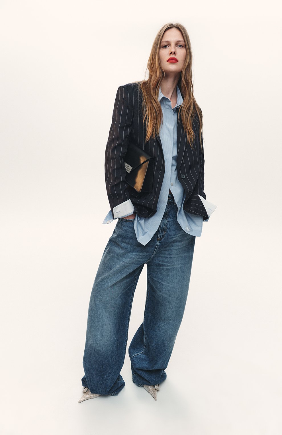 Хлопковая рубашка JIL SANDER, арт. J05DL0101/J45174, фото 6