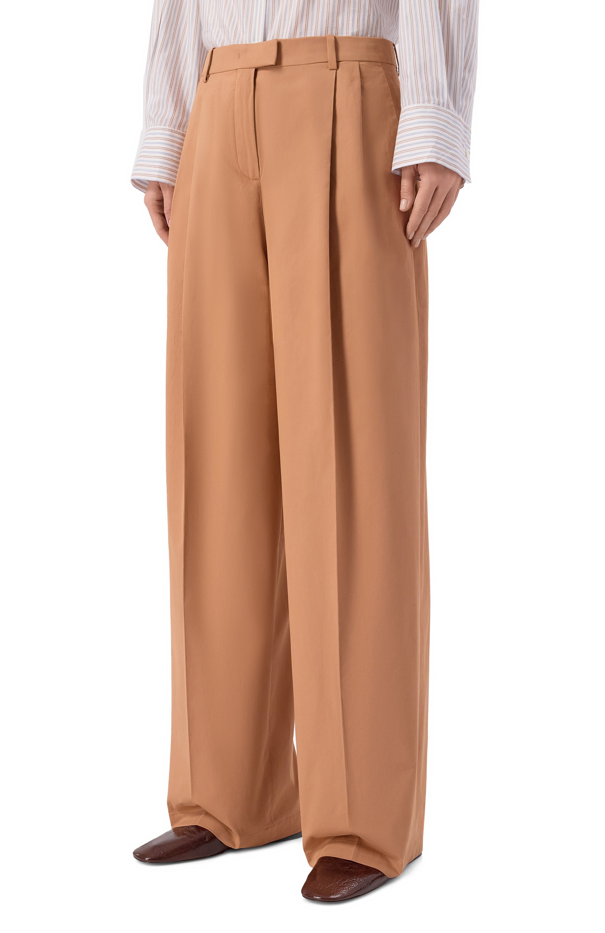 Хлопковые брюки 12 STOREEZ, арт. 137387, фото 3