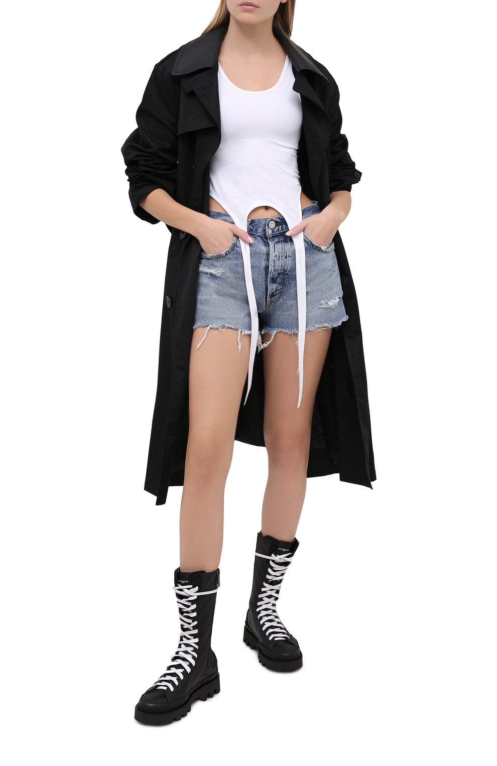 Джинсовые шорты MOUSSY, арт. 025DAC11-2350, фото 2