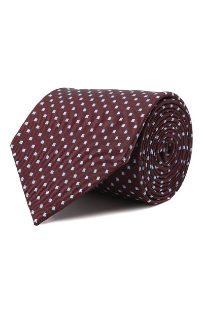 Мужской шелковый галстук ZEGNA, арт. Z3D03T/1UM