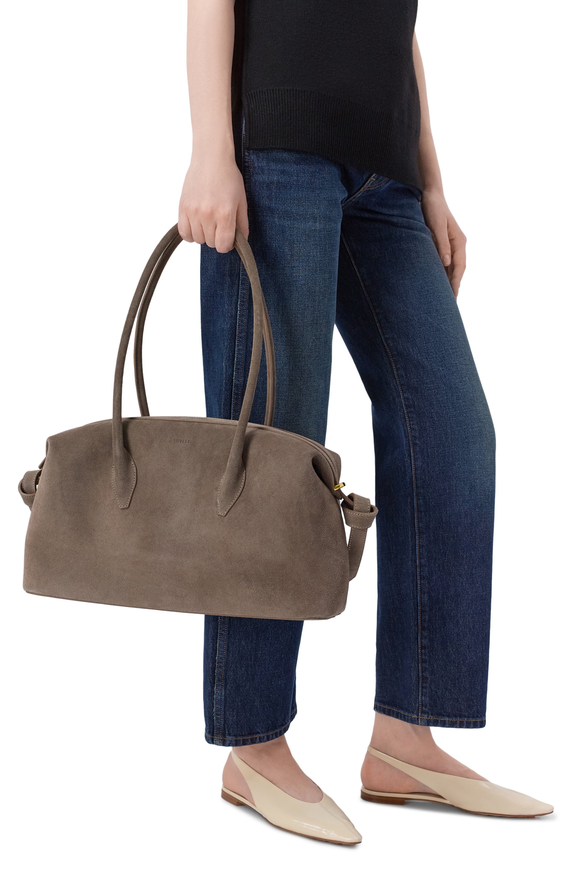 Сумка brioche duffle YUZEFI, арт. BRI0CHE DUFFLE/SUEDE, фото 2