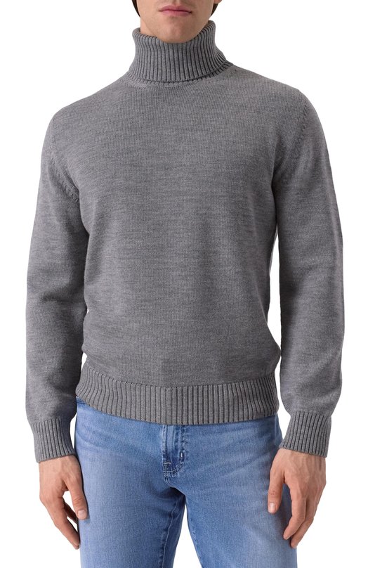 Шерстяной свитер Paul&Shark 15311064/3XL Серый  15311064/3XL Фото 3