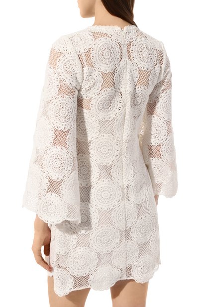 Хлопковое платье ZIMMERMANN, арт. 8921DRS243, фото 4