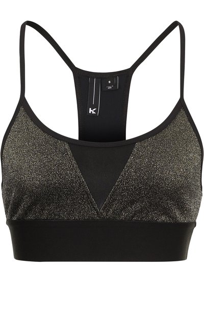 Укороченный спортивный топ с металлизированной нитью KORAL, арт. A237Q02, фото 1