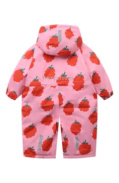 Детского утепленный комбинезон TINYCOTTONS розового цвета, арт. AW23-273 | Фото 2 (Материал сплава: Проставлено; Материал подклада: Синтетический материал; Нос: Не проставлено; Материал внешний: Синтетический материал; Кросс-КТ НВ: Уте�пленные)
