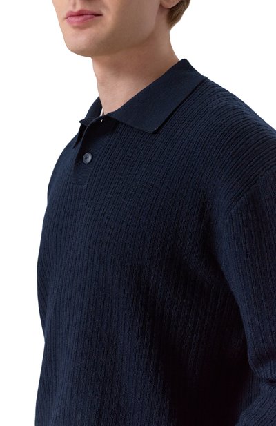 Поло из шерсти и хлопка BOSS ORANGE, арт. 50550514, фото 5