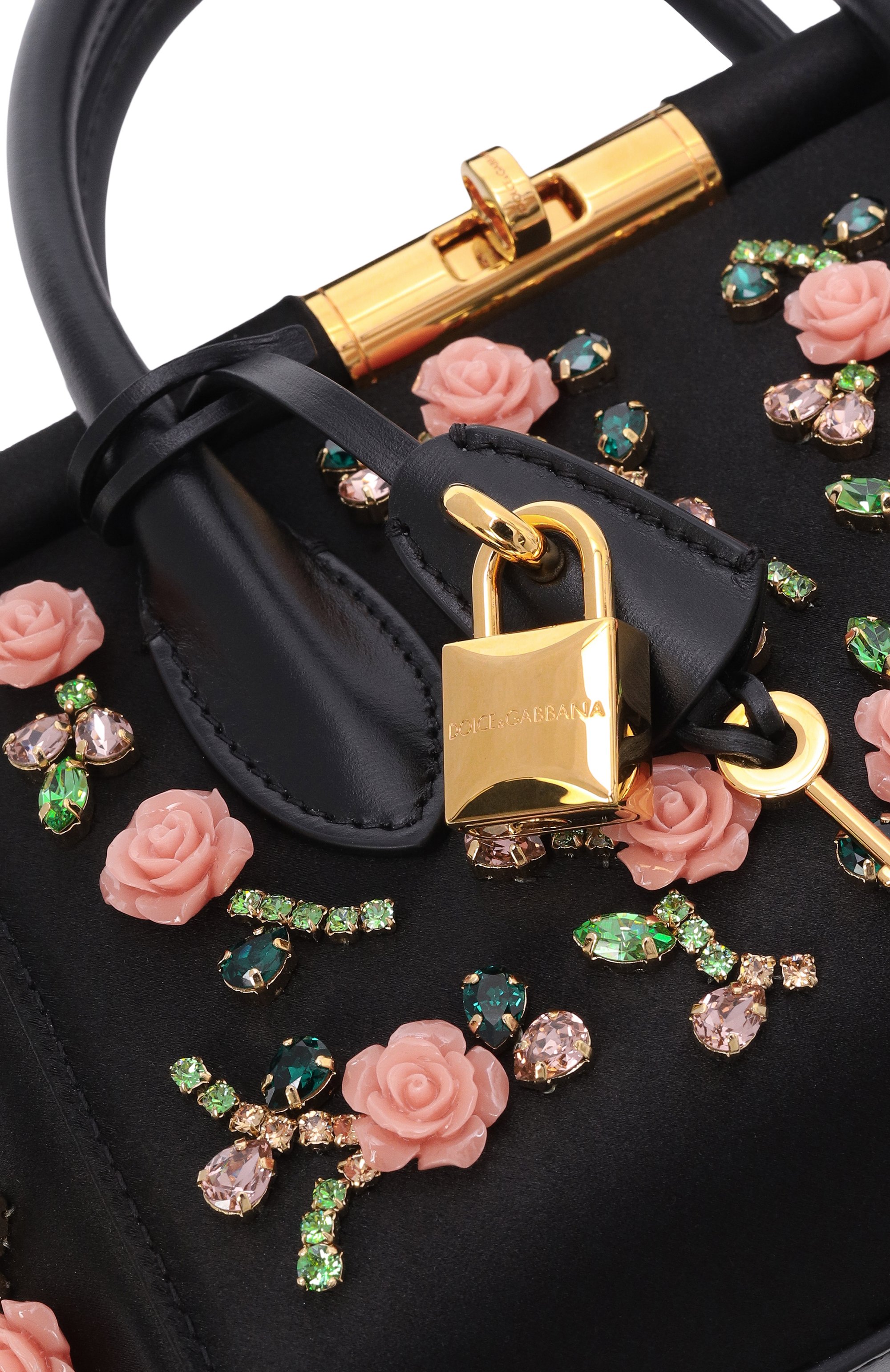 Сумка marlene mini DOLCE & GABBANA черного цвета по цене 599000 руб., арт. BB7744/A0112, фото 6 Сумка marlene mini DOLCE & GABBANA, арт. BB7744/A0112, фото 6