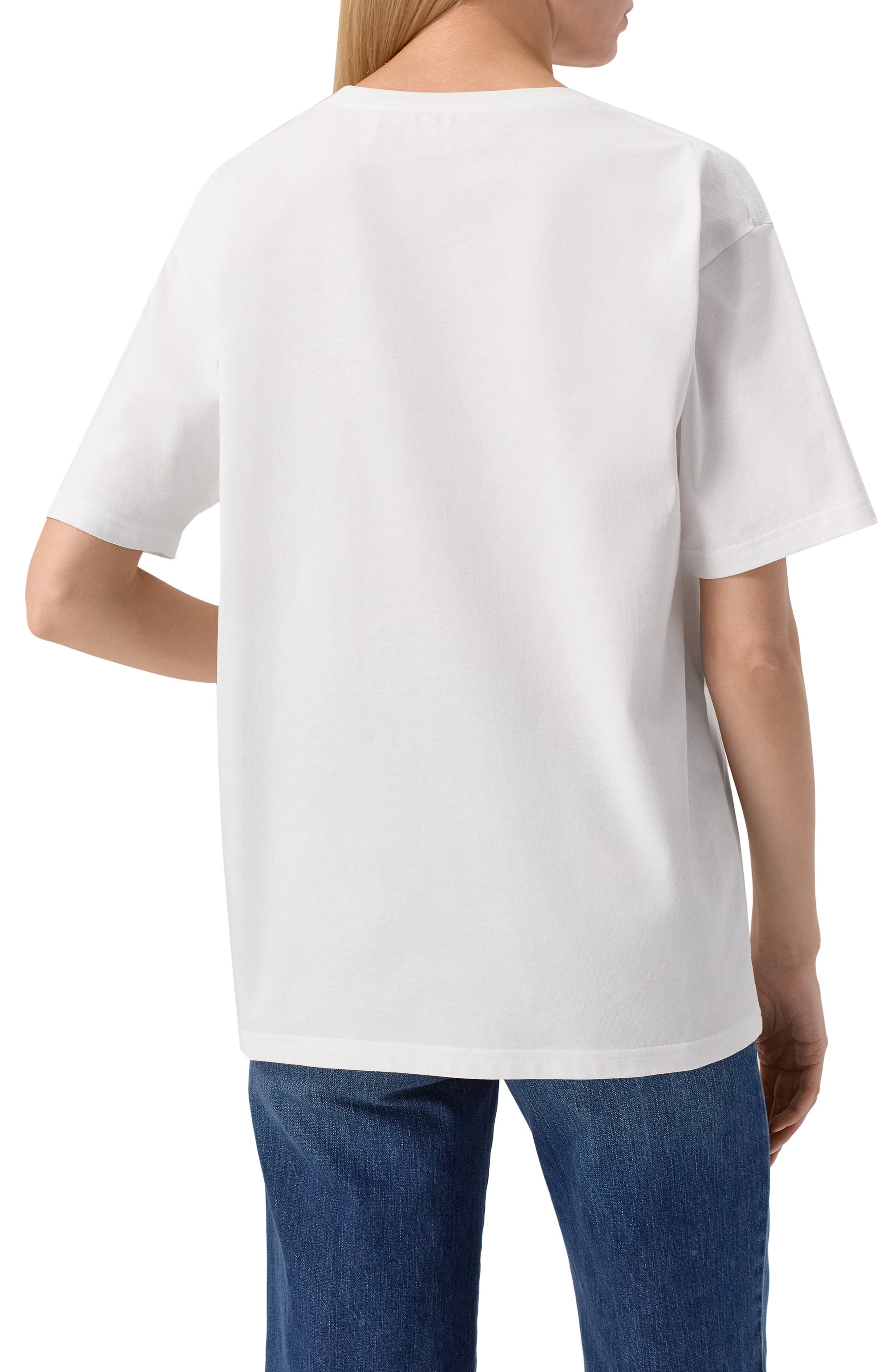 Хлопковая футболка VALENTINO, арт. 6B3MG24I919, фото 4