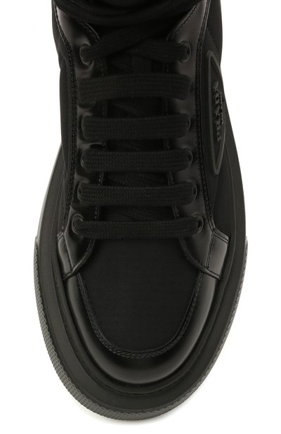 Текстильные кеды macro PRADA, арт. 1T642M-3LF5-F0632-B045, фото 4