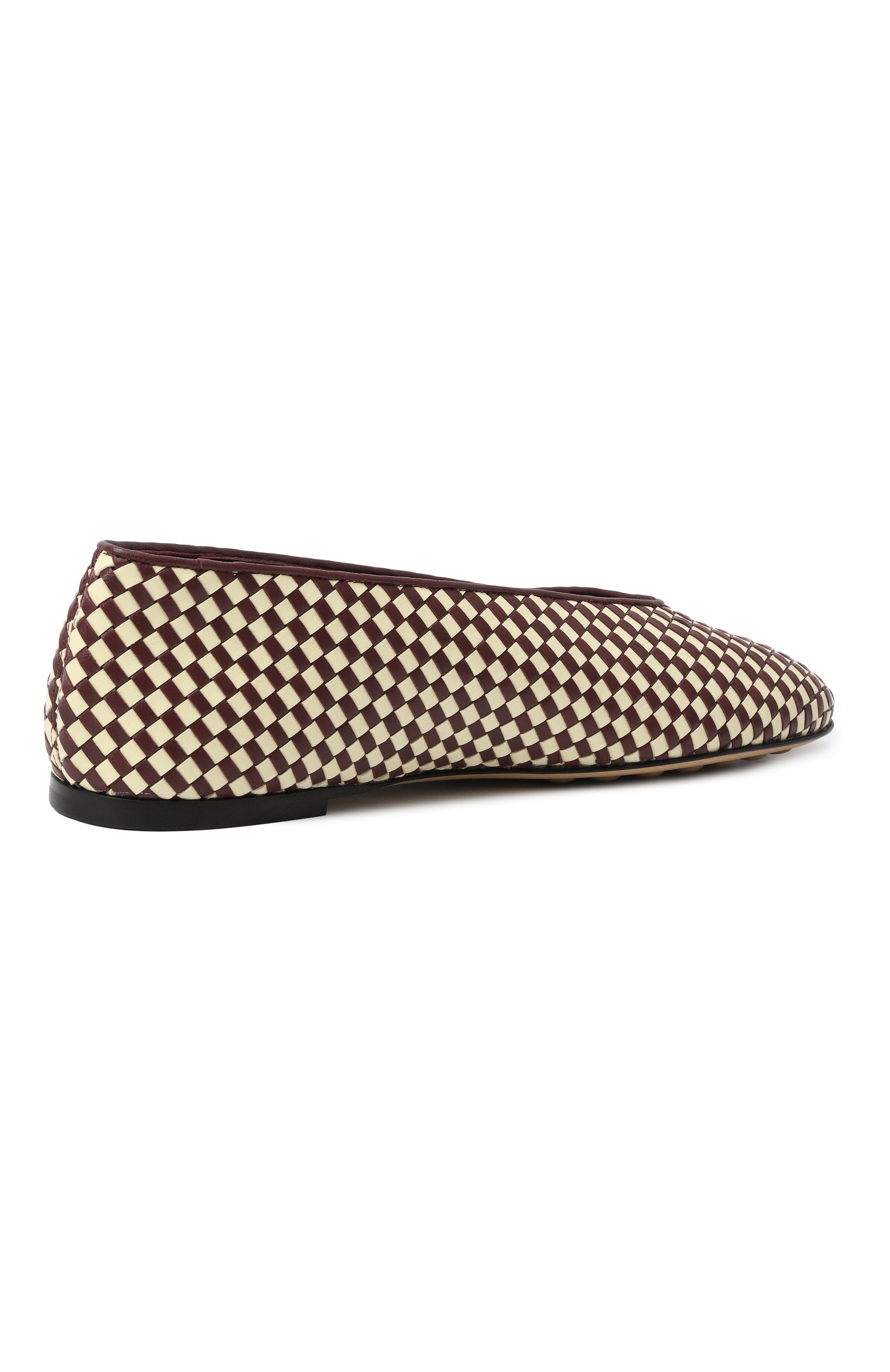 Кожаные балетки rosa BOTTEGA VENETA, арт. 837887/V4VE1, фото 5