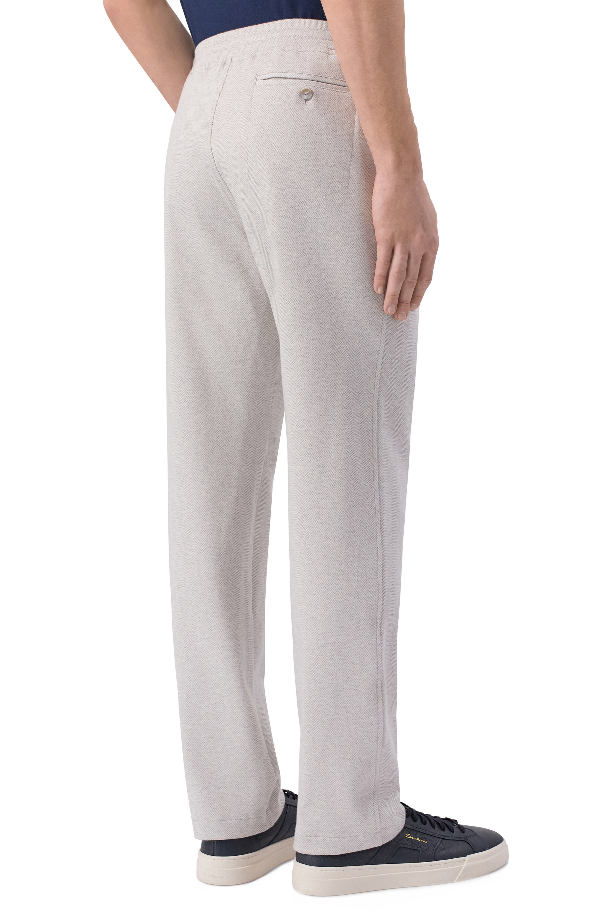 Хлопковые брюки CAPOBIANCO, арт. 20M704.JC00., фото 4