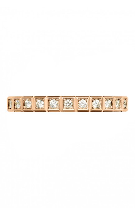Женские кольцо CHOPARD бесцветного цвета, арт. 827702-5099 | Фото 2 (Материал сплава: Розовое золото; Драгоценные камни: Бриллианты)
