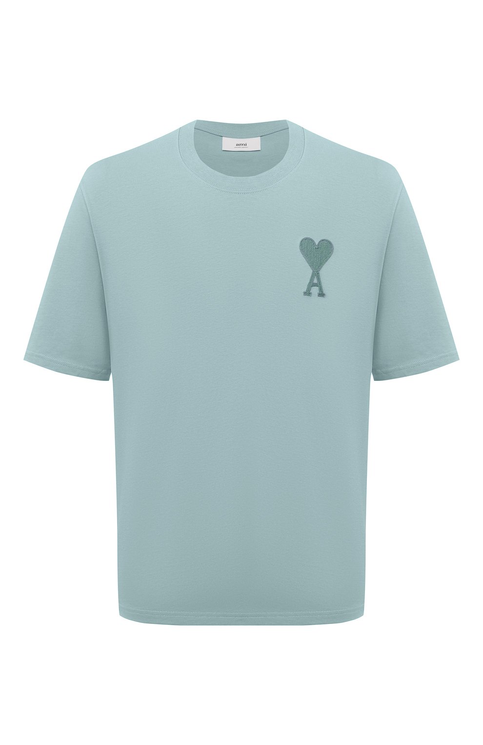 Хлопковая футболка AMI, арт. E21HJ128.726, фото 1