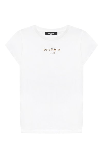 Хлопковая футболка BALMAIN, арт. BU8A01