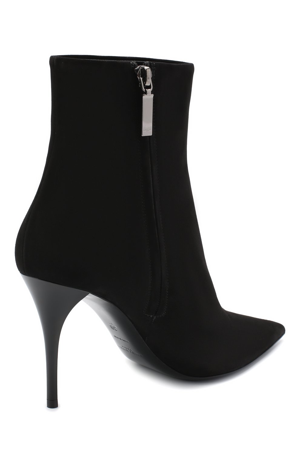 Замшевые ботильоны lexi SAINT LAURENT, арт. 620157/C2000, фото 4