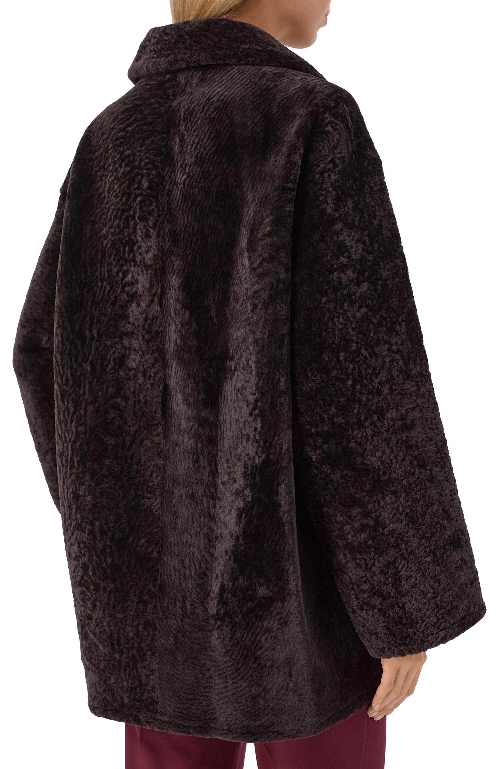 Дубленка из овчины MANZONI24, арт. 25M1213-S23N, фото 4