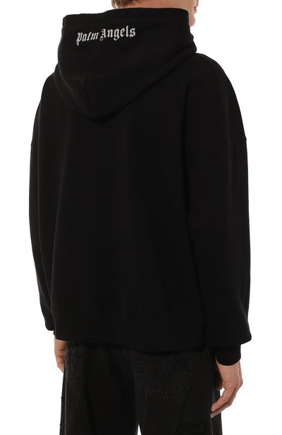 Хлопковое худи PALM ANGELS, арт. PMBB153C99FLE002, фото 4