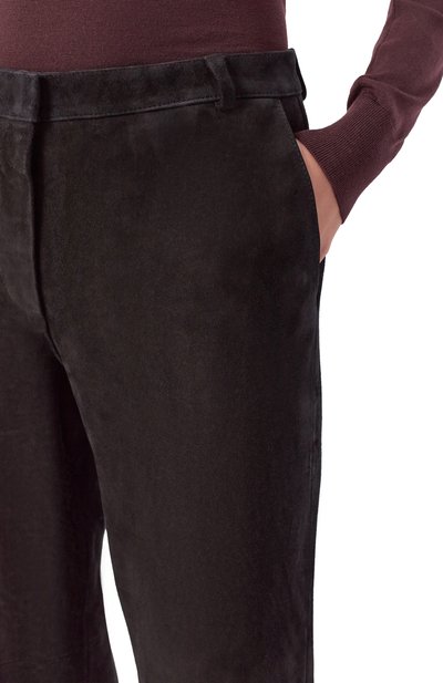 Замшевые брюки 12 STOREEZ, арт. 127841, фото 5