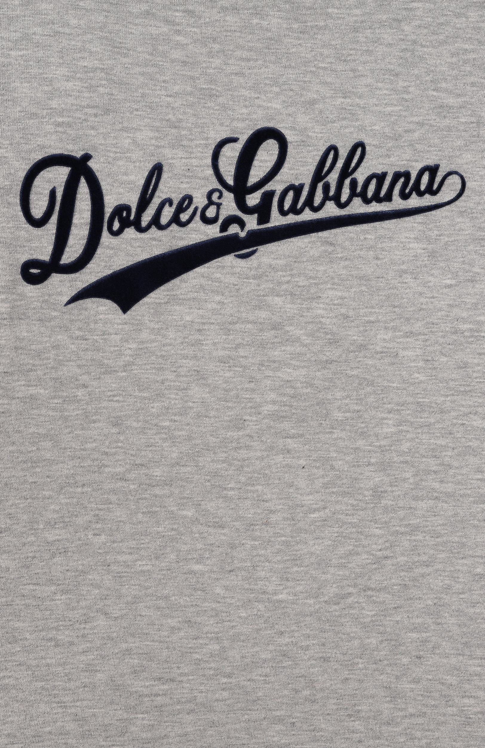 Хлопковая футболка DOLCE & GABBANA, арт. L4JTKD/G7PWQ_001, фото 3