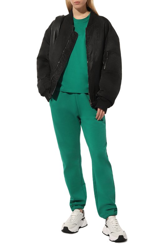 Хлопковые джоггеры Les Benjamins Зелёный, фото 2