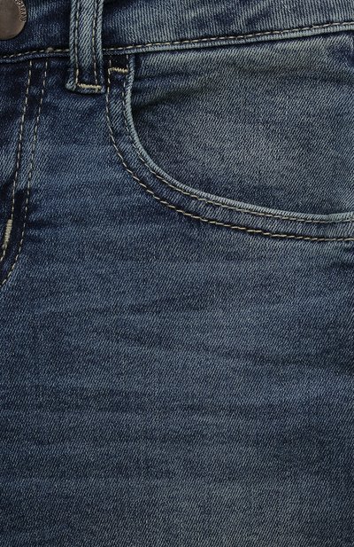 Джинсы EMPORIO ARMANI синего цвета по цене 16500 руб., арт. 6DHJ07/3D24Z, фото 3 Джинсы EMPORIO ARMANI, арт. 6DHJ07/3D24Z, фото 3