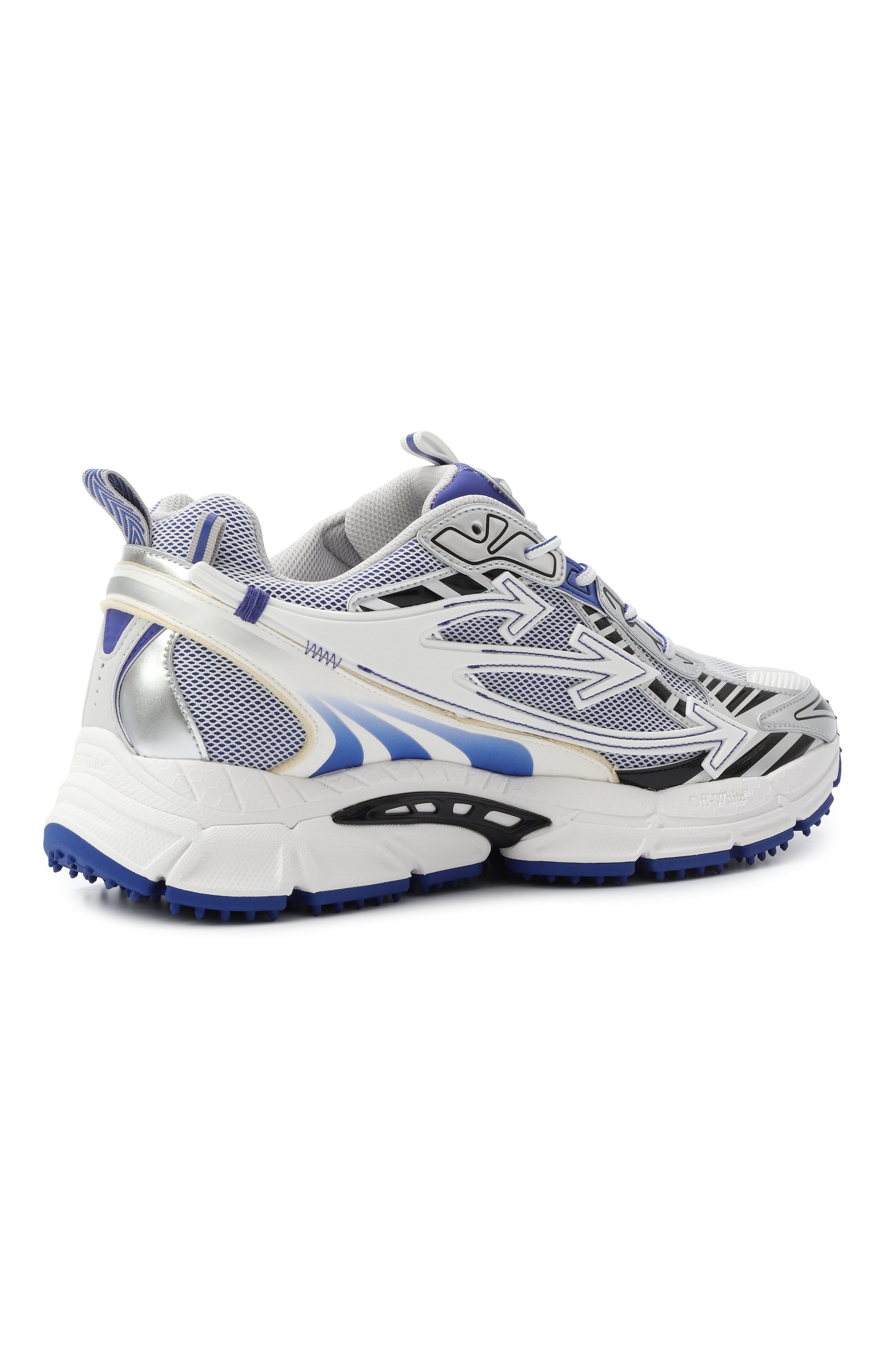 Комбинированные кроссовки be right back OFF-WHITE, арт. 0MIA295S25FAB005, фото 5