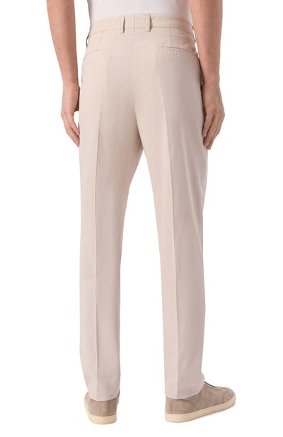 Хлопковые брюки BRUNELLO CUCINELLI, арт. MH252E1950, фото 4