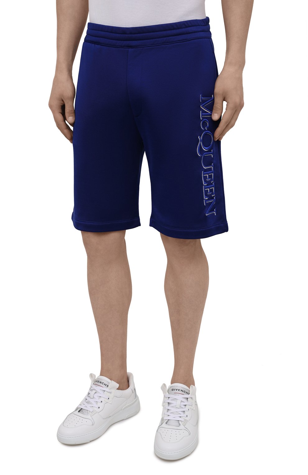 Шорты из вискозы и хлопка ALEXANDER MCQUEEN, арт. 662588/QRZ74, фото 3