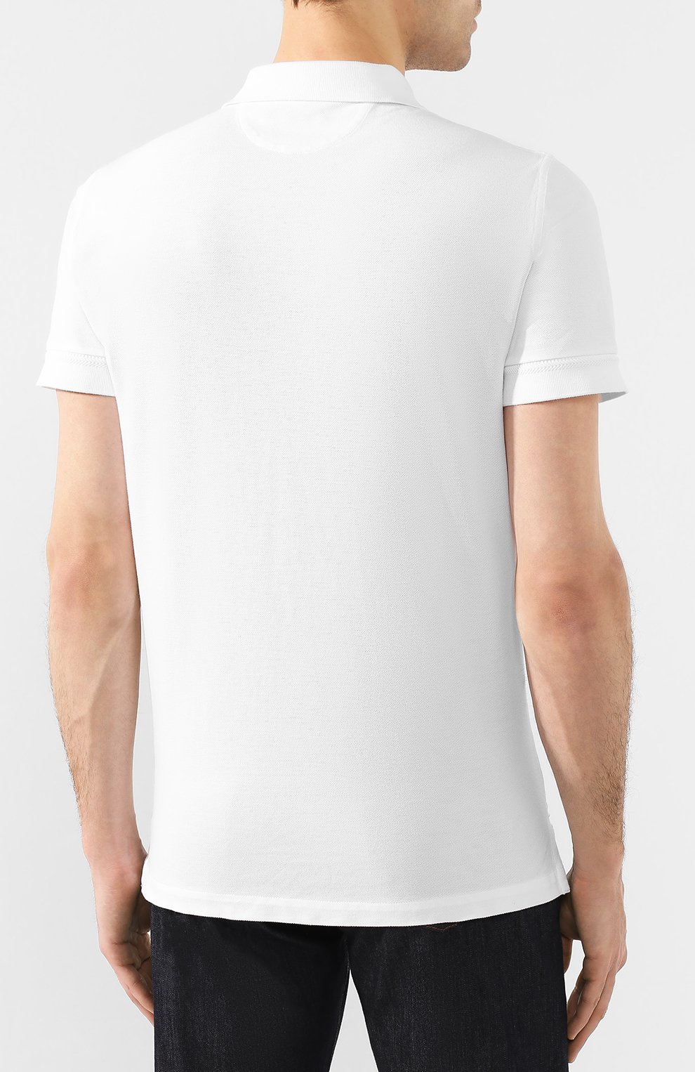 Хлопковое поло TOM FORD, арт. BU266/TFJ982, фото 4