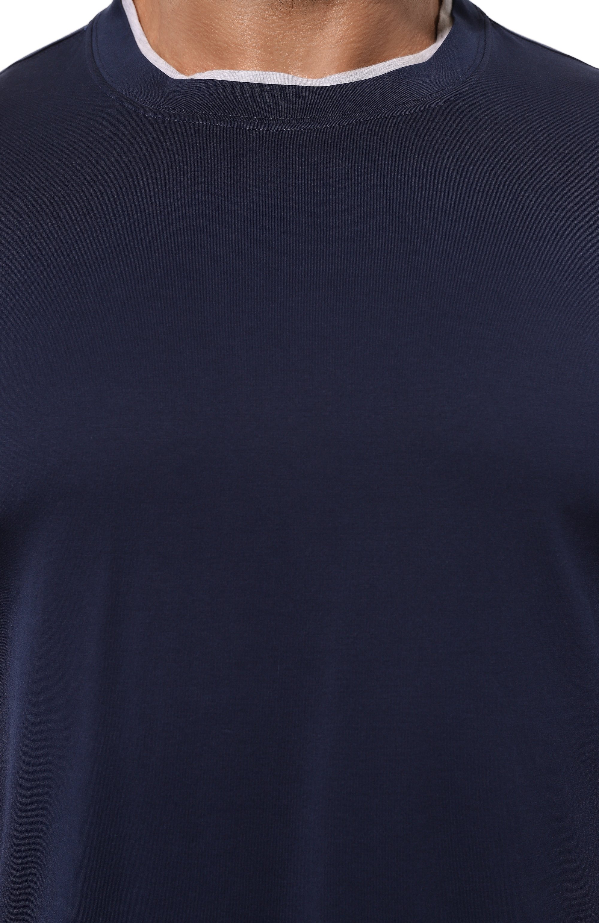 Хлопковая футболка BRUNELLO CUCINELLI, арт. M0B137427W, фото 5