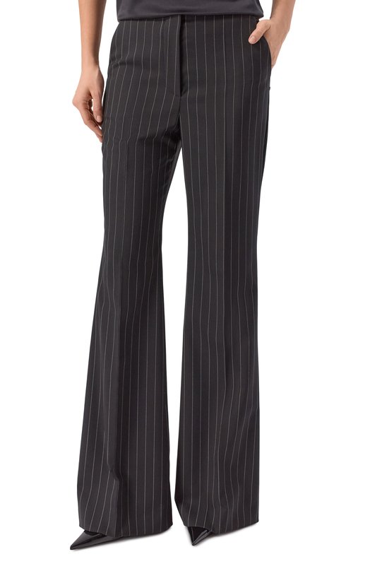 Брюки Sportmax SPXVISIN0 Чёрный  SPXVISIN0 Фото 3