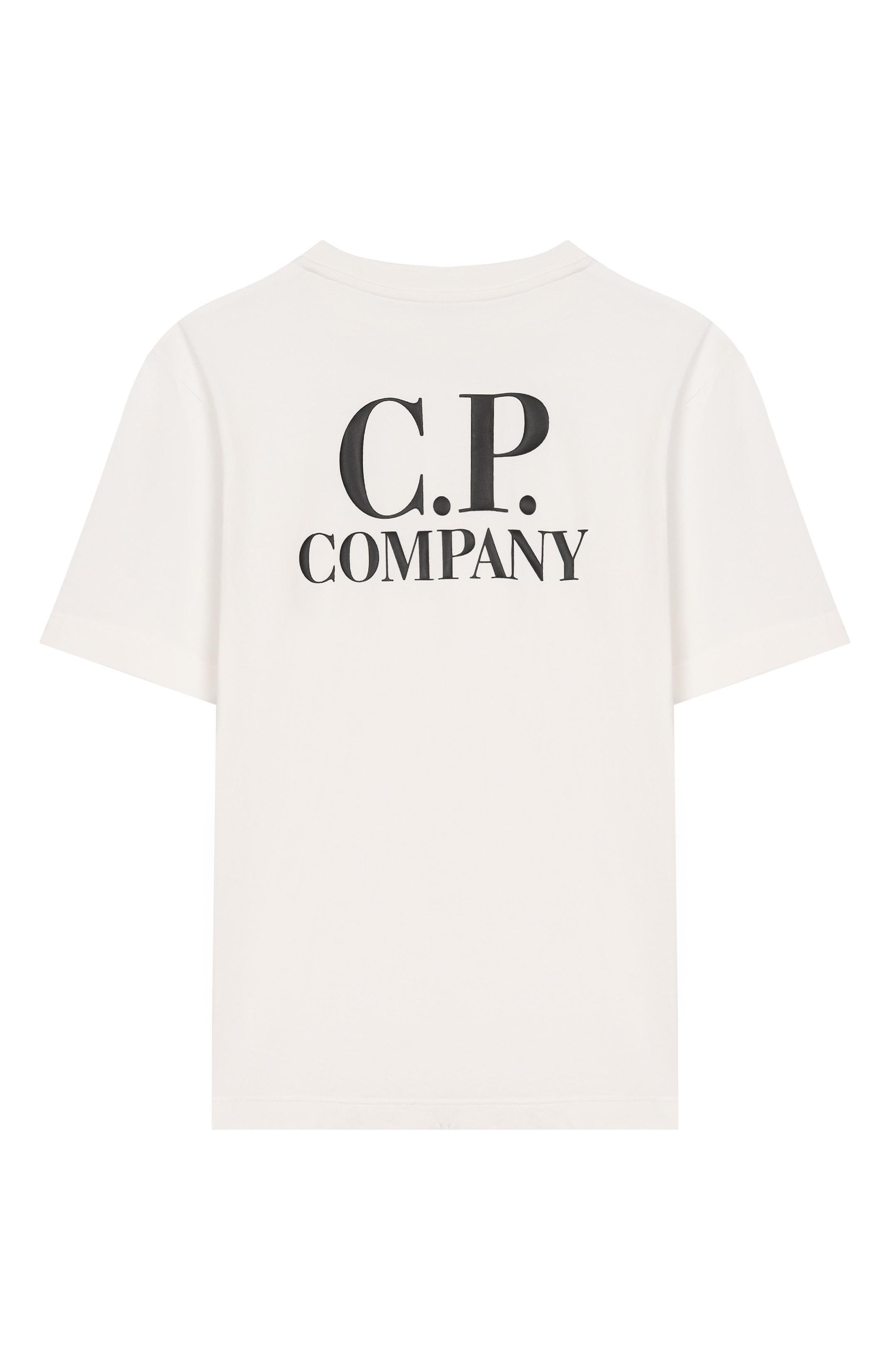 Хлопковая футболка C.P. COMPANY, арт. C8M00L/LAA17_001, фото 2