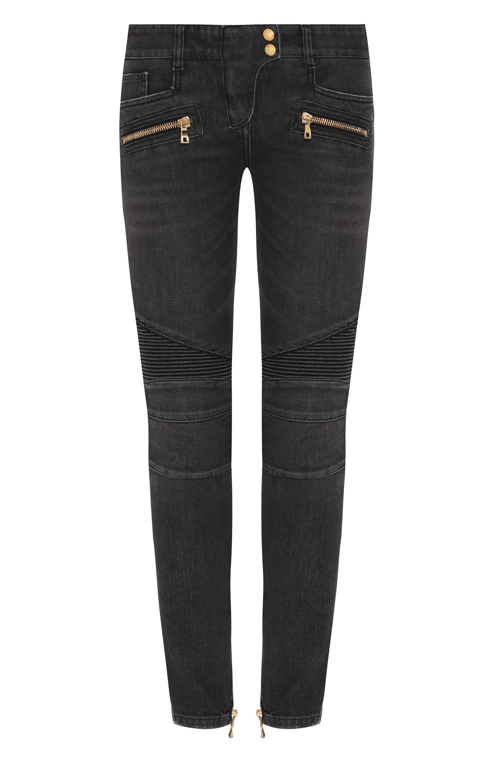 Джинсы с декоративными молниями BALMAIN, арт. RF1995999/265N, фото 1