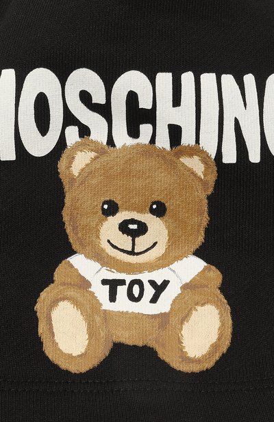 Хлопковая шапка MOSCHINO черного цвета по цене 6175 руб., арт. HUX01W/LCA32, фото 3 Хлопковая шапка MOSCHINO, арт. HUX01W/LCA32, фото 3