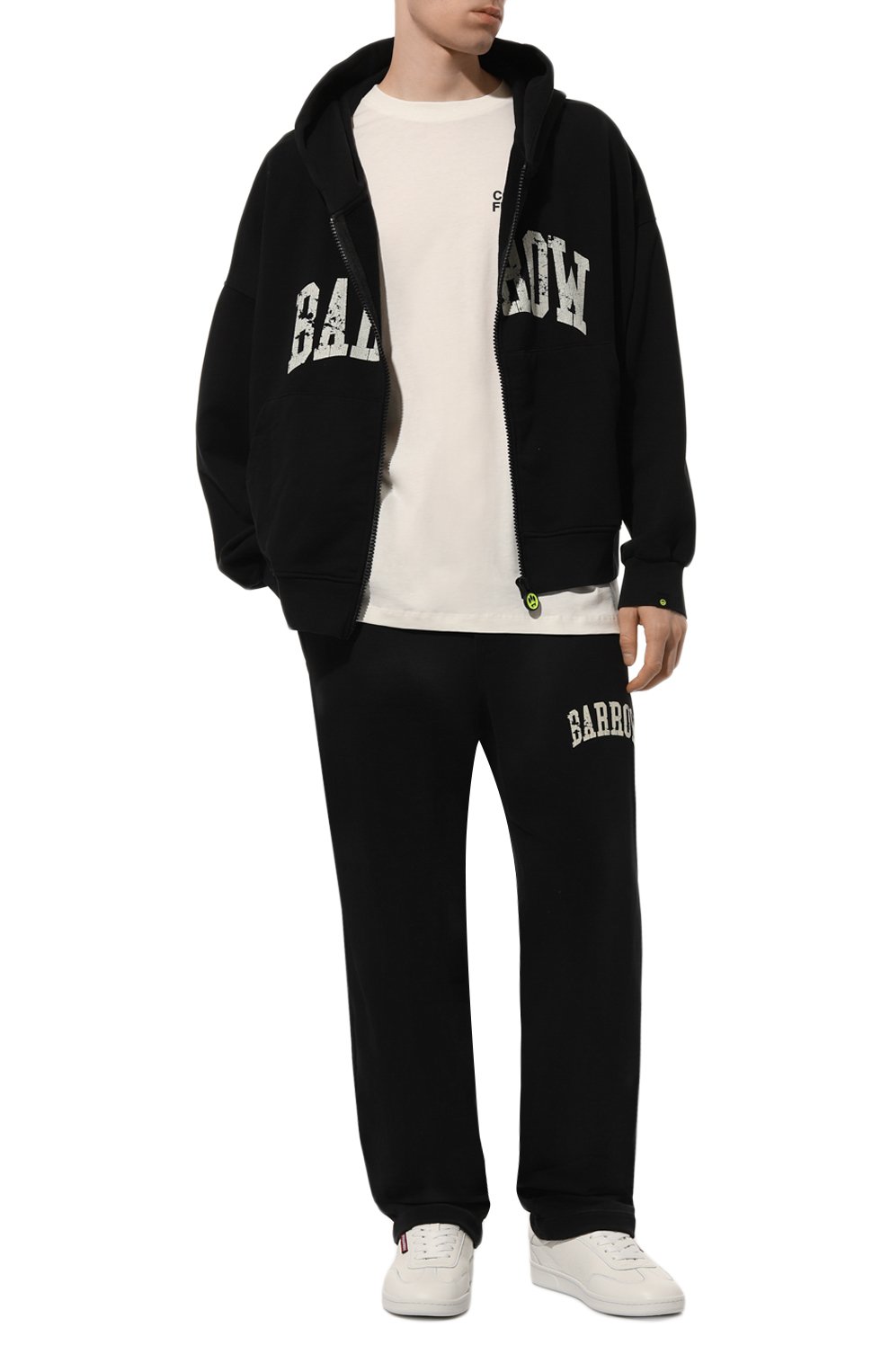 Хлопковые брюки BARROW, арт. F4BWMAFP057, фото 2