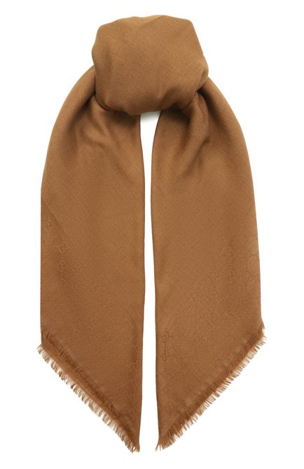 Женская шаль из шерсти и шелка GUCCI, арт. 809634/3GA38