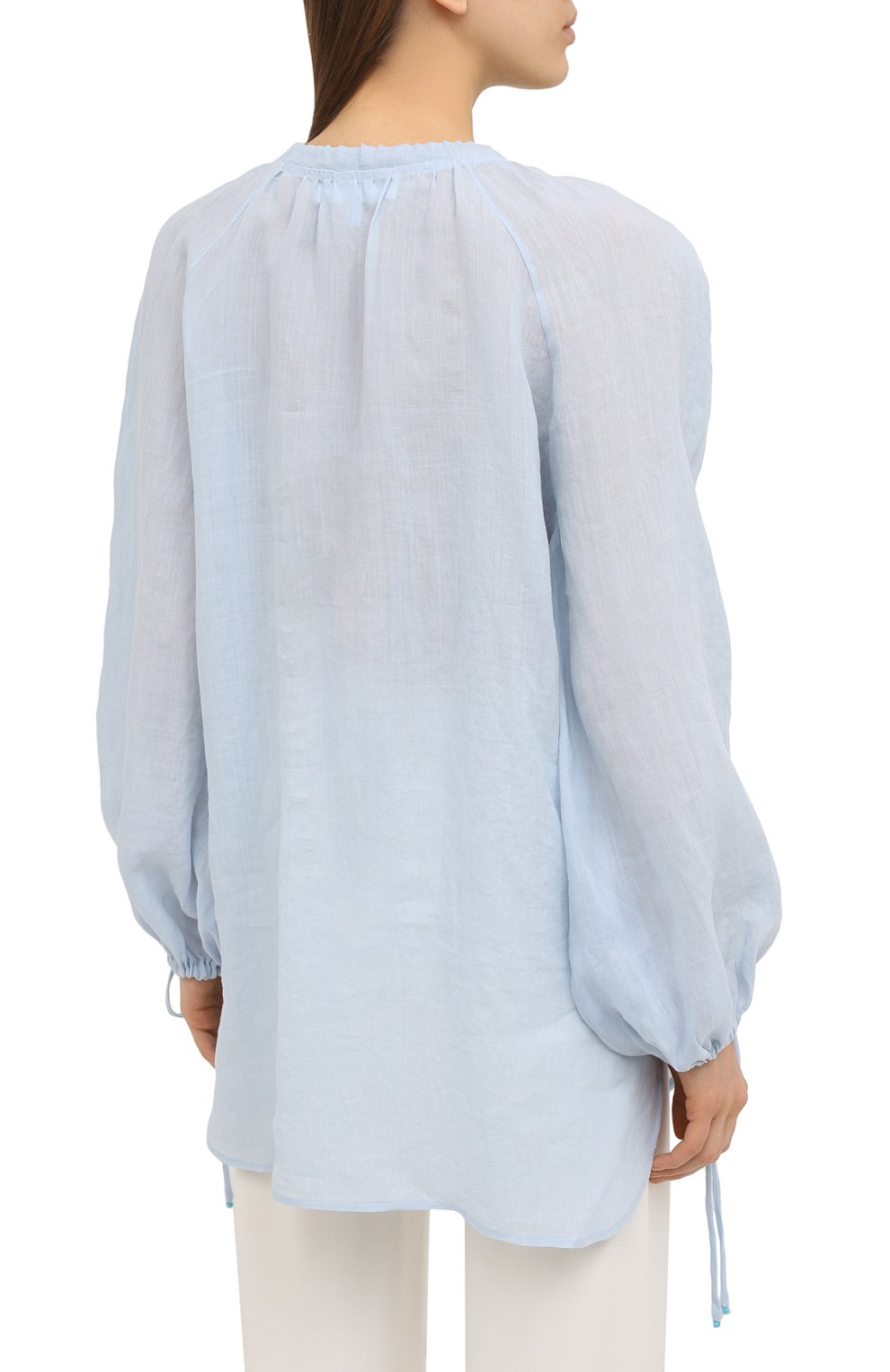 Льняная блузка A MERE CO, арт. AMC-RSS21-40B, фото 4