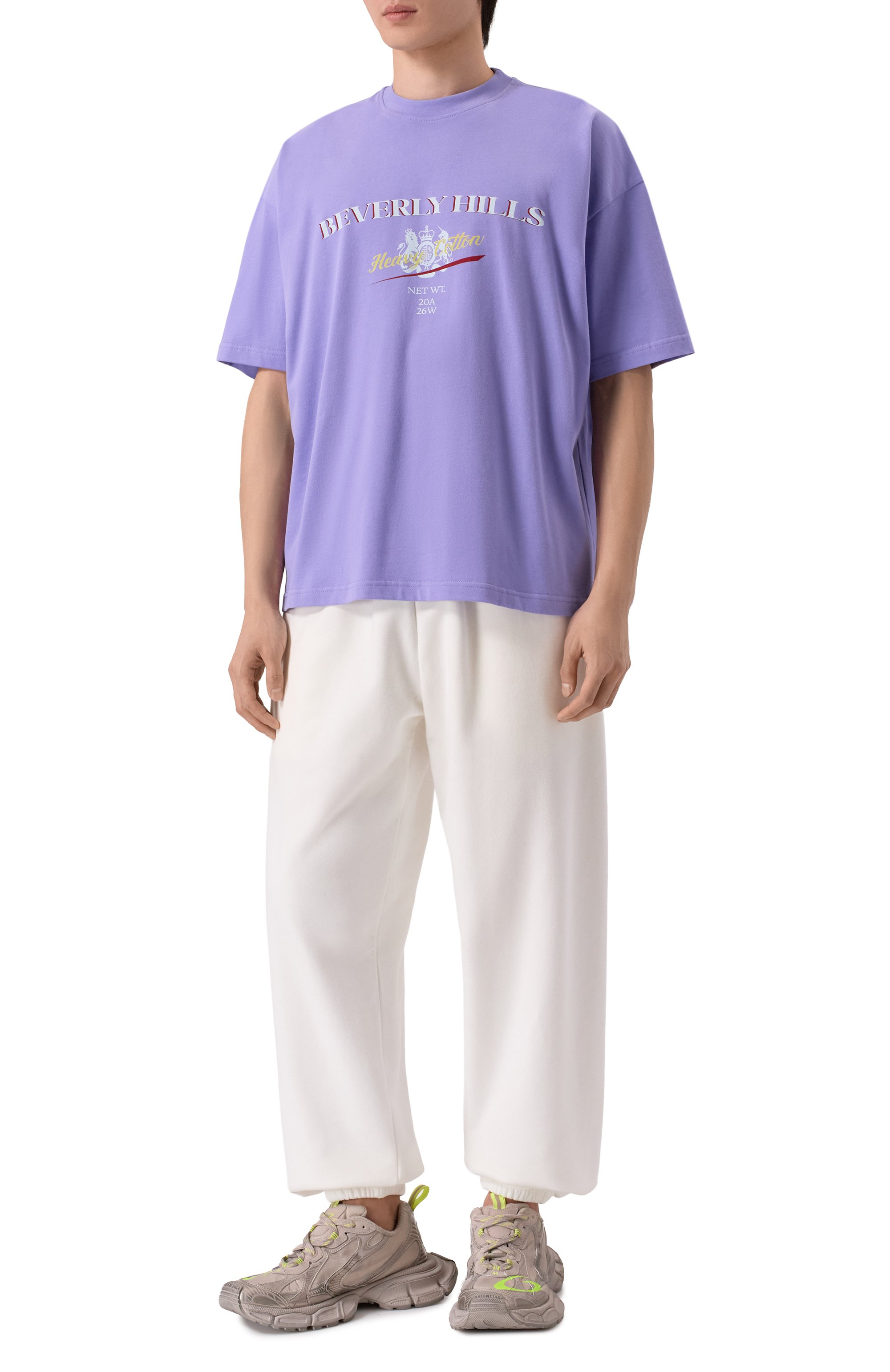 Хлопковая футболка PLANTA ROSA, арт. PR/T02/BEVERLY-PARADISE/220VELVET, фото 2