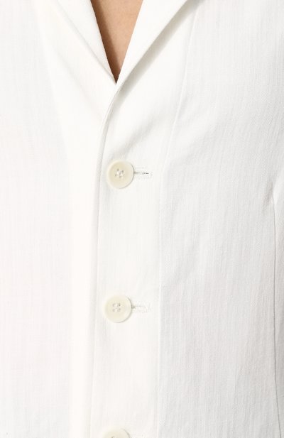 Однотонный хлопковый жилет асимметричного кроя YOHJI YAMAMOTO, арт. NW-J01-002, фото 5