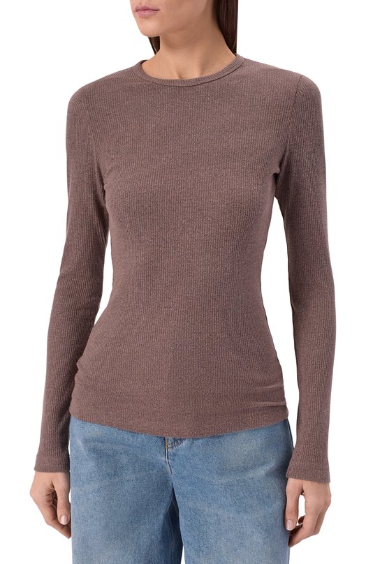 Пуловер Agolde A7230-1352 Коричневый  A7230-1352 Фото 3