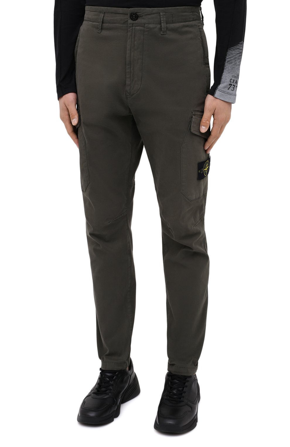 Хлопковые брюки-карго STONE ISLAND, арт. 731531310, фото 3