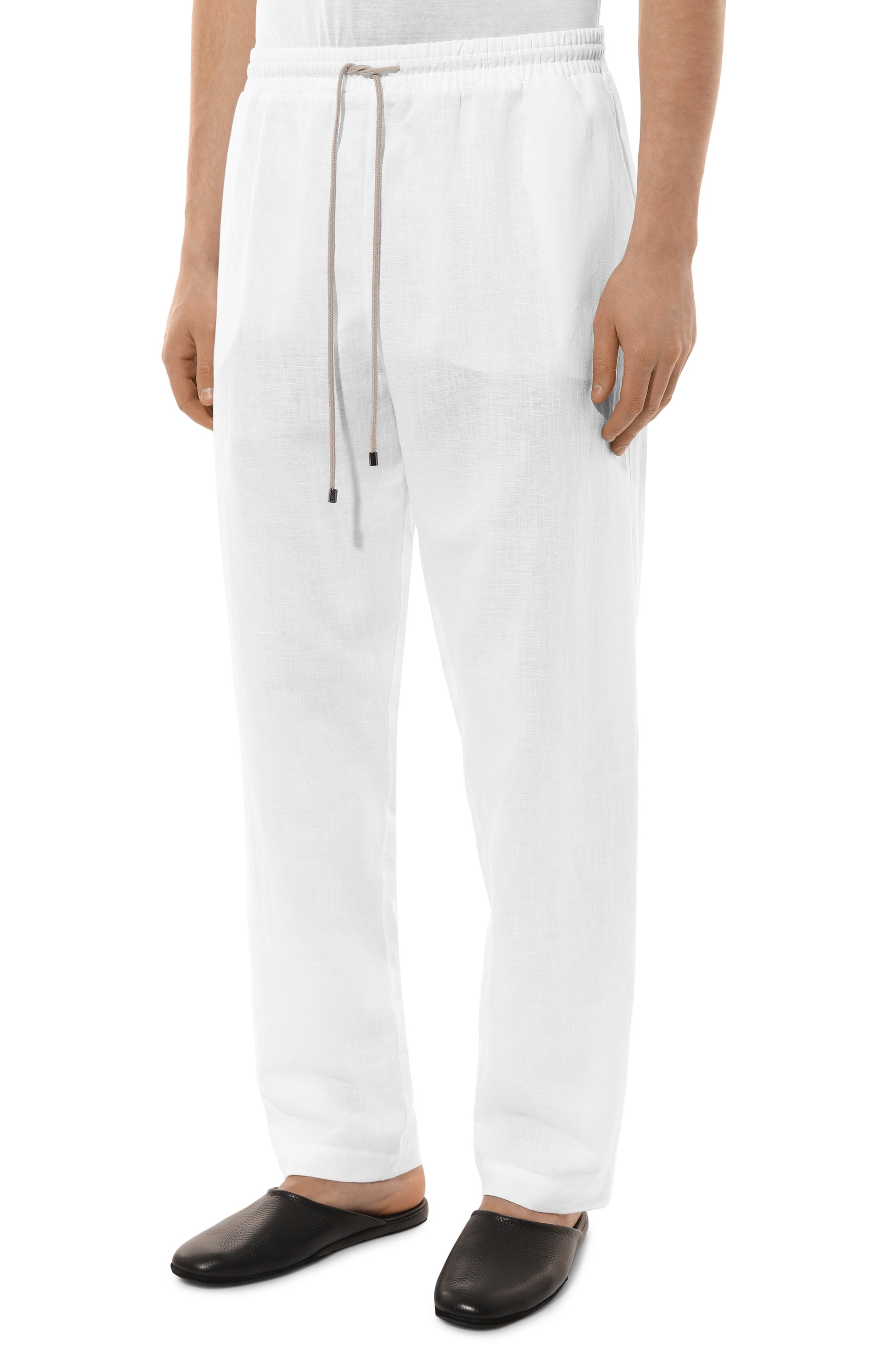 Брюки изо льна и хлопка ZIMMERLI, арт. 4697-27000, фото 3