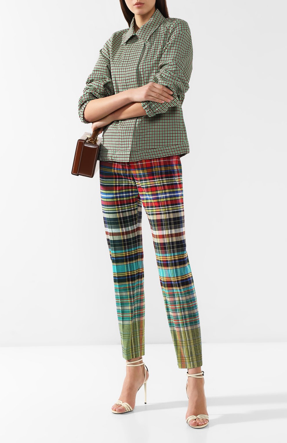 Хлопковые брюки DRIES VAN NOTEN, арт. 191-30958-7036, фото 2
