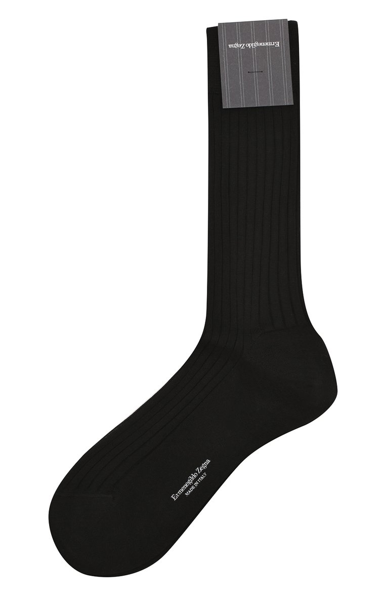 Хлопковые носки ZEGNA, арт. N4V400010, фото 1