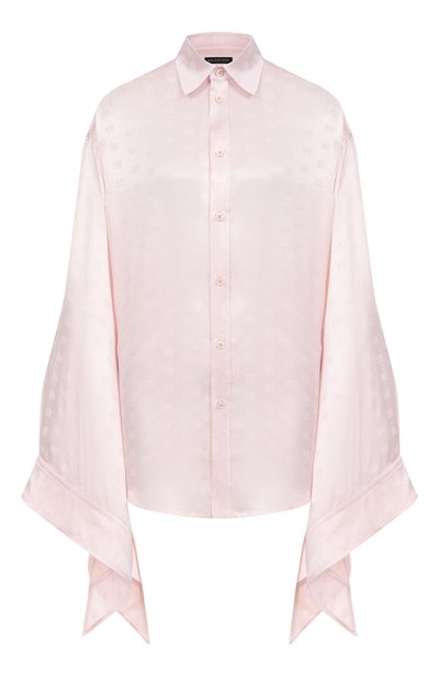 Женская атласная блузка BALENCIAGA, арт. 830989/TSN10