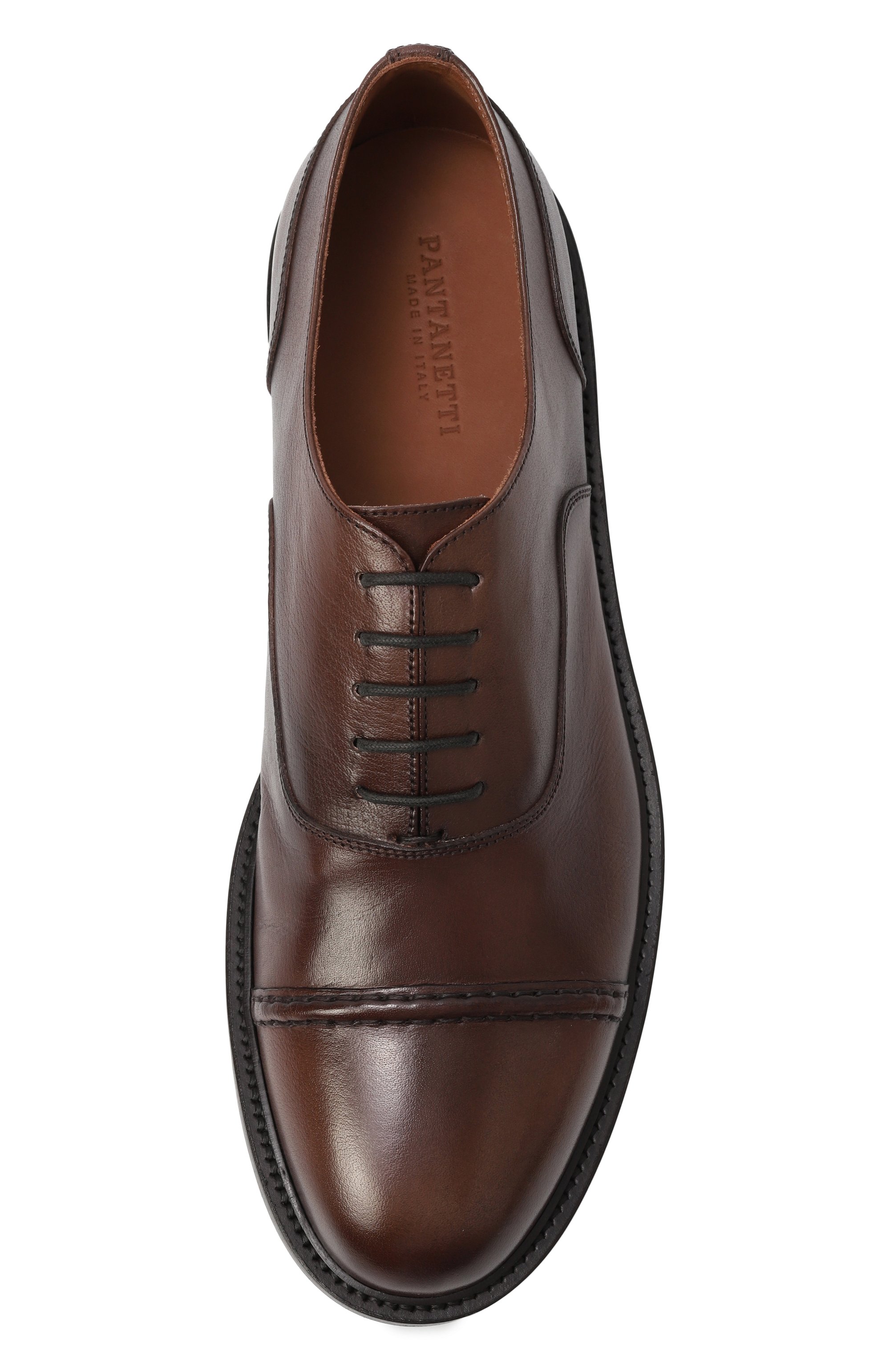 Кожаные оксфорды PANTANETTI, арт. 19079E/WIDEN, фото 6