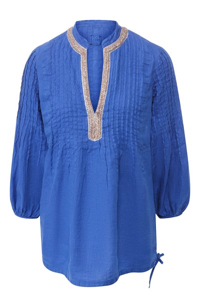 Женская льняная рубашка 120% LINO, арт. P0W1388/B317/002