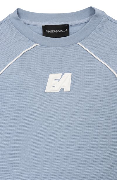 Хлопковая футболка EMPORIO ARMANI, арт. EB001345/AF10497, фото 3