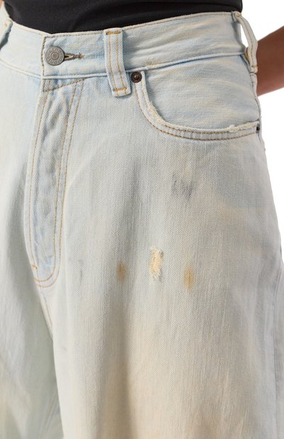 Джинсы ACNE STUDIOS светло-голубого цвета по цене 84200 руб., арт. ACNE STUDI0S 2023F FN SH0REBREAK/A00518, фото 5 Джинсы ACNE STUDIOS, арт. ACNE STUDI0S 2023F FN SH0REBREAK/A00518, фото 5