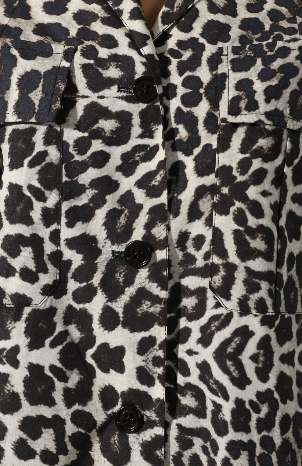 Хлопковое платье DRIES VAN NOTEN леопардового цвета по цене 64800 руб., арт. 201-11048-9006, фото 5 Хлопковое платье DRIES VAN NOTEN, арт. 201-11048-9006, фото 5